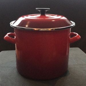 Le Creuset Stockpot in Cerise